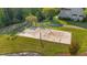 A scenic sand volleyball court for community recreation and fun at 617 Sealine Dr, Cary, NC 27519