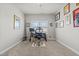 Office space with a window, a desk, and walls decorated with framed pictures at 8 Pal Ct, Benson, NC 27504