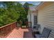 Spacious outdoor deck perfect for relaxing and entertaining with great views and comfortable seating at 959 Sagamore Dr, Louisburg, NC 27549