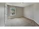 Cozy bedroom with neutral walls and carpet flooring, creating a relaxing atmosphere at 10 Sandy Bluff Ct, Durham, NC 27703