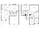 Detailed floor plan showcasing the layout of both floors, including bedrooms, bathrooms, and living spaces at 10 Sandy Bluff Ct, Durham, NC 27703