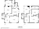 Detailed floor plan featuring the dimensions of rooms, layout of the house, and overall square footage at 104 E Wilson St, Mebane, NC 27302