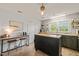 Bright kitchen with an island and breakfast bar that provides extra seating at 12601 Boyce Mill Rd, Raleigh, NC 27613