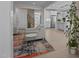Open-concept floor plan featuring sightlines from the living room to the kitchen at 1265 Meadow Queen Ln, Apex, NC 27502