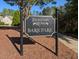 Thompson Ridge Bark Park sign, offering a dedicated space for residents and their pets at 15 Plumas Drive Dr, Durham, NC 27705