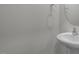 Stylish bathroom features a modern sink, faucet, and decorative towel rings at 152 Global Ave, Fuquay Varina, NC 27526