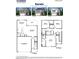 Floor plan layout of the home's interior design at 152 Global Ave, Fuquay Varina, NC 27526