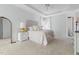 Calming main bedroom featuring soft decor, plush carpet, and natural light at 16106 Morehead, Chapel Hill, NC 27517