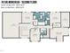 Second-floor plan showing the layout of the bedrooms, bathrooms, bonus room, attic, and hall areas at 16106 Morehead, Chapel Hill, NC 27517