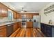 Well-equipped kitchen with stainless steel appliances, granite counters, and ample cabinet space at 1624 Cone Ave, Apex, NC 27502