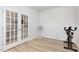 Versatile room with French doors can be used as a home office at 217 Braeburn Dr, Graham, NC 27253