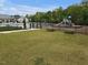 A well-maintained community space with a pool, playground, picnic tables, and open green space at 2283 Grants Pass Sta, Apex, NC 27502