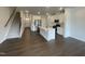 Stylish kitchen with stainless steel appliances, a center island, and modern finishes, perfect for cooking at 236 Paramount Dr, Smithfield, NC 27577