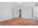 Spacious bedroom with ample natural light and neutral carpeting at 269 Sweet Bay Pl, Carrboro, NC 27510