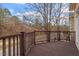 View of the private deck, perfect for relaxation and outdoor living at 269 Sweet Bay Pl, Carrboro, NC 27510
