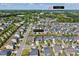 A beautiful neighborhood is captured from an aerial perspective. It is near downtown Wake Forest, which is 3.1 miles away at 3205 Silver Ore Ct, Wake Forest, NC 27587