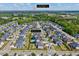 An aerial view shows the location near The Shoppes at Heritage Village, which is 1.3 miles away at 3205 Silver Ore Ct, Wake Forest, NC 27587