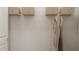 Walk-in closet with clothing rods and baskets at 336 Carolina Springs Blvd, Apex, NC 27539