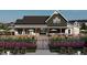 Clubhouse with outdoor seating, perfect for gatherings and community events at 336 Carolina Springs Blvd, Apex, NC 27539