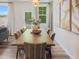 Dining room features an elegant table, decorative vase, and lots of natural light at 373 Thompson Overlook Way # 233, Smithfield, NC 27577