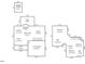 Schematic floor plan showcasing room dimensions and layout of the home at 3809 Long Meadow Dr, Mebane, NC 27302
