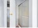 Bathroom area with glass enclosed shower at 4047 Mistletoe Dr, Burlington, NC 27217