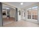 Bright sunroom offering seamless transition to living areas and backyard access at 4105 Gilchrist Dr, Burlington, NC 27215