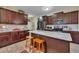 Spacious kitchen features granite counters, stainless appliances, and ample cabinet space at 412 Airedale Trl, Garner, NC 27529