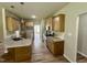 Functional kitchen design featuring ample counter space, modern appliances, and a convenient layout for cooking at 437 Earnest Way, Kenly, NC 27542