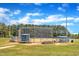 Well-maintained baseball field features fenced enclosures and seating offering a great space for sports and recreation at 604 Young Forest Dr, Wake Forest, NC 27587