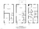 Detailed floor plan showcasing the layout of a multi-story home with room dimensions at 705 Samuel Cary Dr, Cary, NC 27511