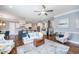 Spacious living area that opens to the kitchen, perfect for entertaining and Gathering gatherings at 7101 Gibson Creek Pl, Cary, NC 27519
