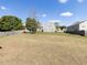 This backyard is spacious and fenced in at 929 Mailwood Dr, Knightdale, NC 27545