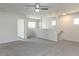 Expansive upstairs loft featuring neutral carpet and recessed lighting at 929 Mailwood Dr, Knightdale, NC 27545