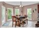 Sunny breakfast nook with natural light, perfect for enjoying meals with views of the surrounding landscape at 1027 Upchurch Farm Ln, Cary, NC 27519