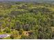 Panoramic aerial view of a home surrounded by vast green foliage and trees at 1318 Indian Camp Rd, Chapel Hill, NC 27516