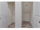 Spacious walk-in closet features ample storage space and shelving at 138 Alden Way, Angier, NC 27501