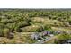 Beautiful aerial shot of luxury homes on the golf course, featuring manicured greens and trees at 2066 Lake Point Dr, Graham, NC 27253