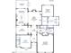 First floor plan highlighting the layout, room sizes, and flow of the home's living spaces at , Chapel Hill, NC 27514