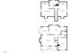 Detailed floor plan showcasing the layout of the two-story home, including room names and dimensions at 213 Dwelling Pl, Knightdale, NC 27545