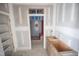 Bathroom featuring an opening to shower and unfinished cabinets at 2305 Ballywater Lea Way, Wake Forest, NC 27587