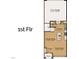 1st floor plan featuring a two-car garage, Gathering room, casual dining, and kitchen at 3022 White Rail Dr, Fuquay Varina, NC 27526