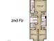 Second floor featuring primary suite, bedrooms, bathrooms, walk-in closets, and laundry area at 3022 White Rail Dr, Fuquay Varina, NC 27526