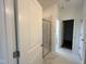Bathroom with a glass enclosed shower and clean, modern finishes and fixtures at 4404 Darius Ct # 41, Fuquay Varina, NC 27526