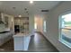 Spacious kitchen boasts a large island, stainless appliances, and an open concept design at 4404 Darius Ct # 41, Fuquay Varina, NC 27526
