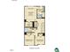 A floor plan illustrating the third floor which includes owner's suite and bedrooms at 472 Carolina Springs Blvd, Apex, NC 27539
