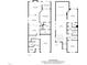 Detailed floor plan illustrating layout of rooms, dimensions, and total square footage of the property at 5518 Jessip St, Morrisville, NC 27560