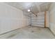 Unfinished garage with exposed drywall and concrete floors, ready for customization and storage at 5518 Jessip St, Morrisville, NC 27560