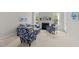 Inviting living room with ample seating, fireplace, and bright windows at 5518 Jessip St, Morrisville, NC 27560