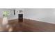 Bright living room with hardwood floors and fireplace perfect for relaxing or entertaining at 6230 Pesta Ct, Raleigh, NC 27612